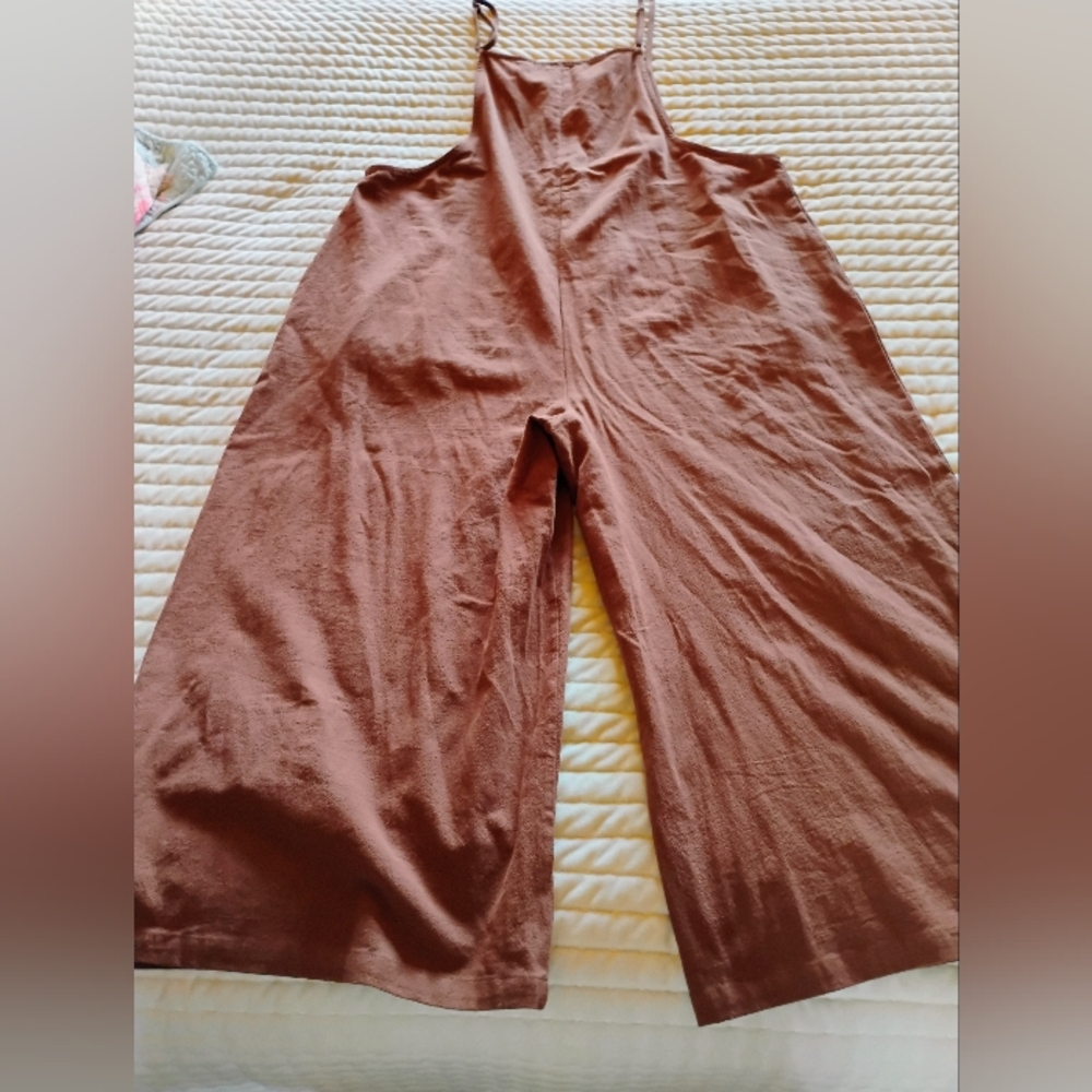 Yesno chocolate brown romper